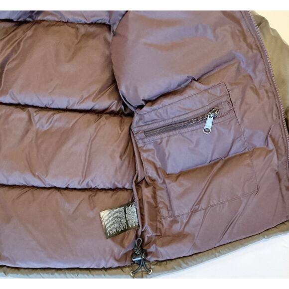 🆕THE NORTH FACE Women 96 Retro Nuptse Jacket Green Brown 700 Down Size XL NWT - Picture 12 of 16